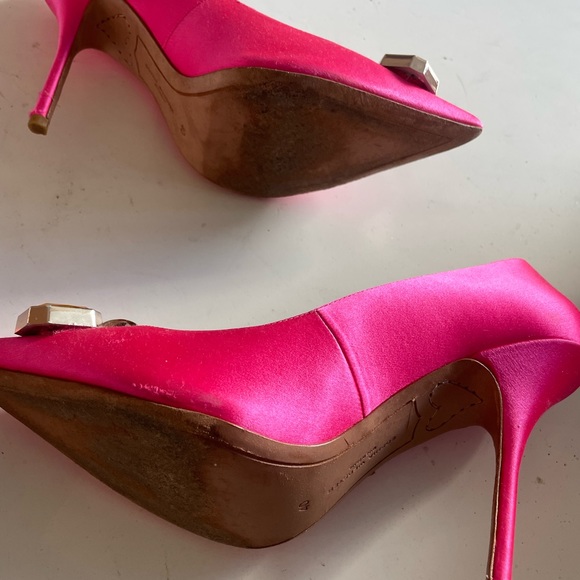 Sophia Webster Fuschia Pink Jeweled Stilleto - Picture 7 of 8